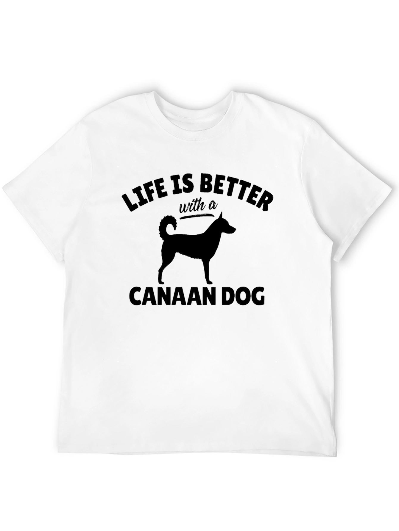 Canaan Dog T-Shirt: Life is Better Tee