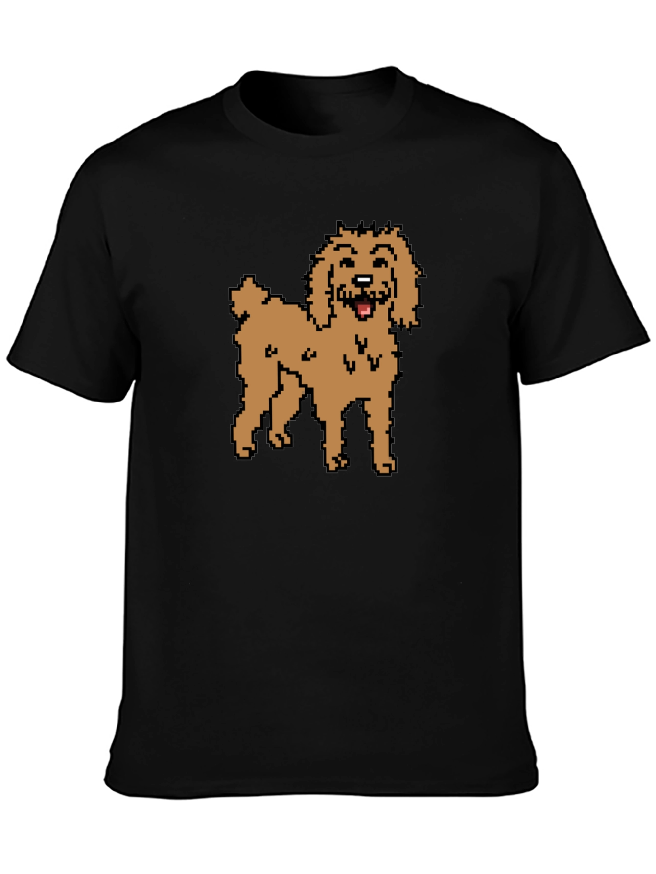 Pixel Dog T-Shirt - Cute Retro Style