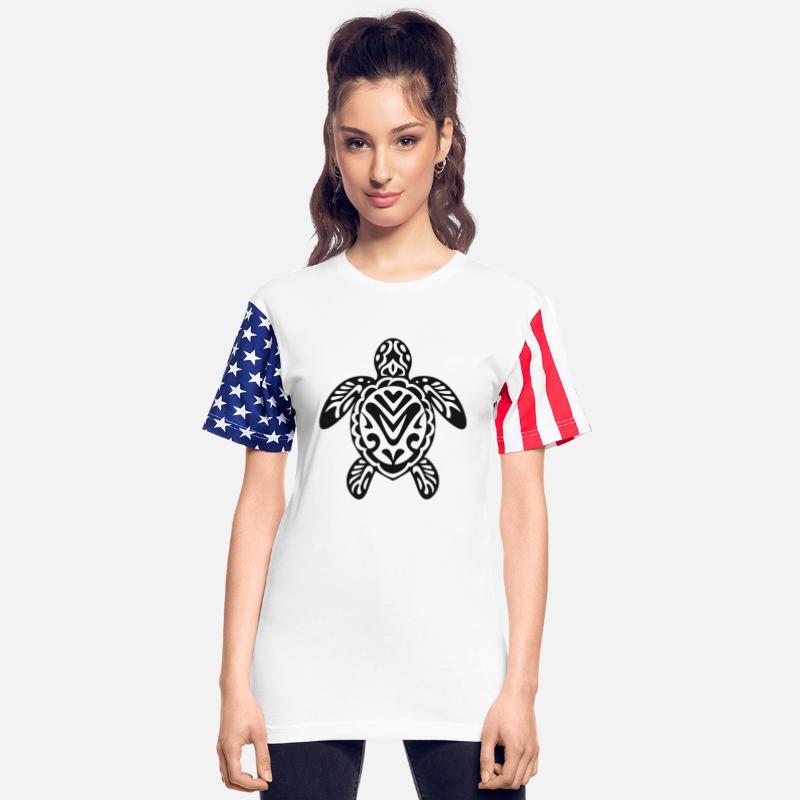 Maori Inspired Marine Turtle Tattoo Design