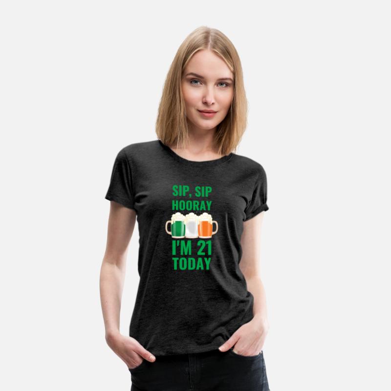 March 17Th St Patrick'S Day 21St I'M 21 Irish Flag