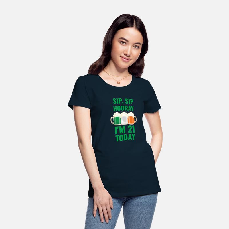 March 17Th St Patrick'S Day 21St I'M 21 Irish Flag
