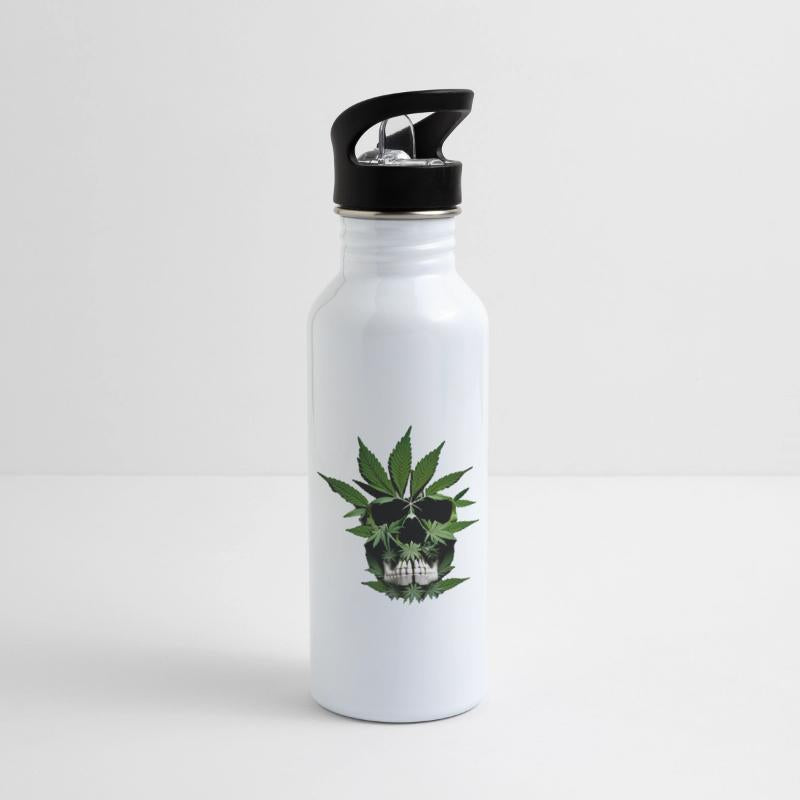 Marijuana Leaf Skull Original Design
