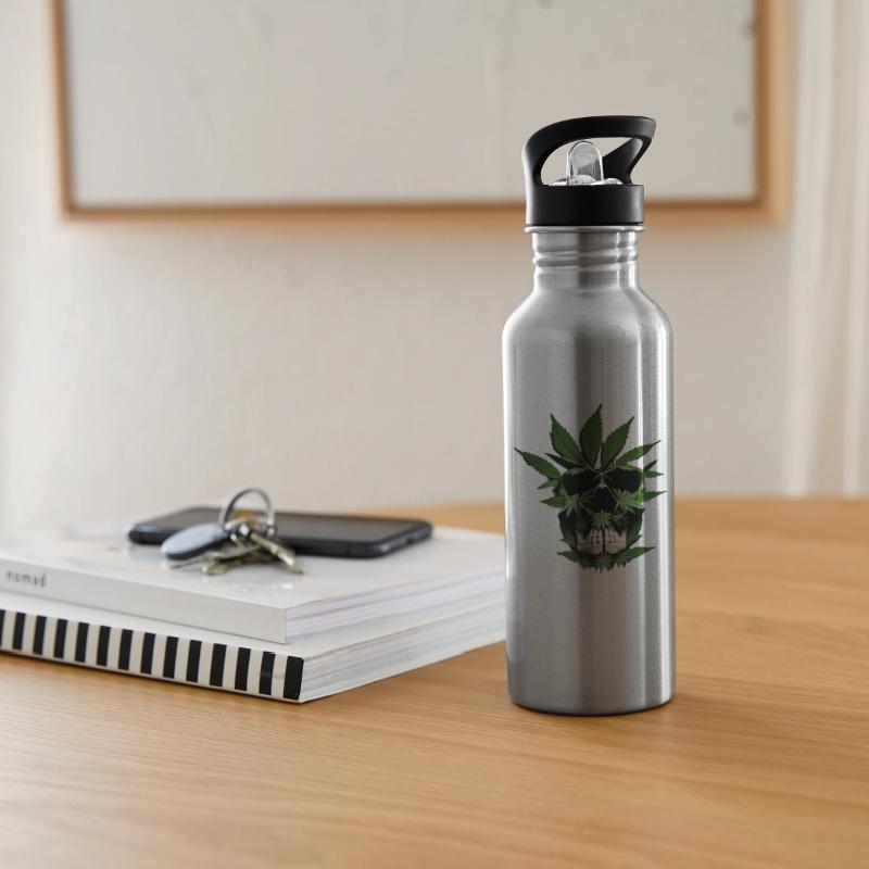 Marijuana Leaf Skull Original Design