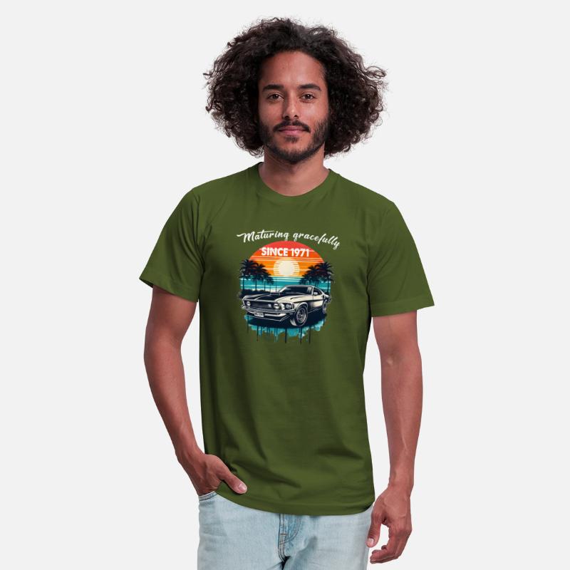 Maturing Gracefully Since 1971 Classic Car Tee