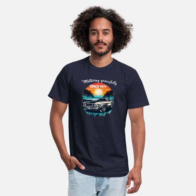 Maturing Gracefully Since 1971 Classic Car Tee