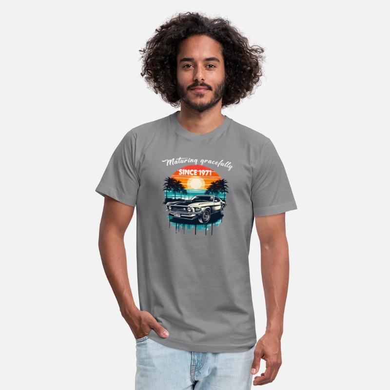Maturing Gracefully Since 1971 Classic Car Tee