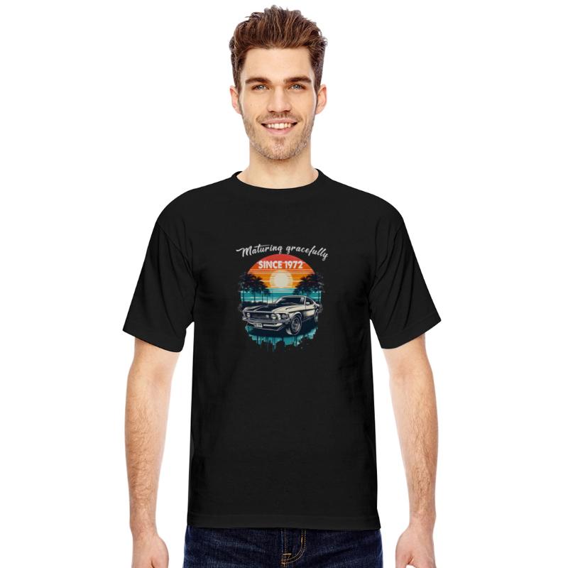 Maturing Gracefully Since 1972 Classic Car Tee