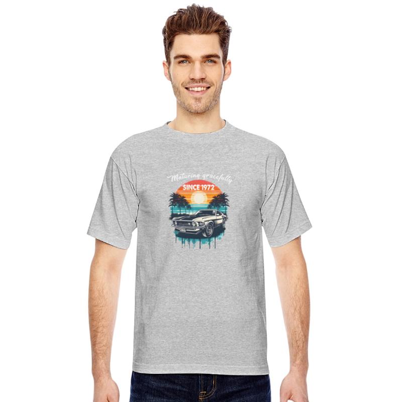 Maturing Gracefully Since 1972 Classic Car Tee