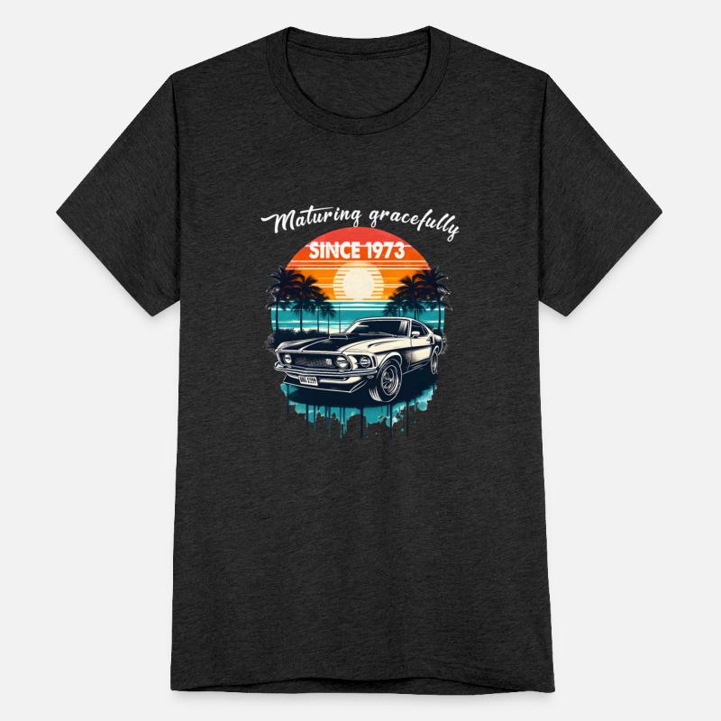 Maturing Gracefully Since 1973 Classic Car Tee