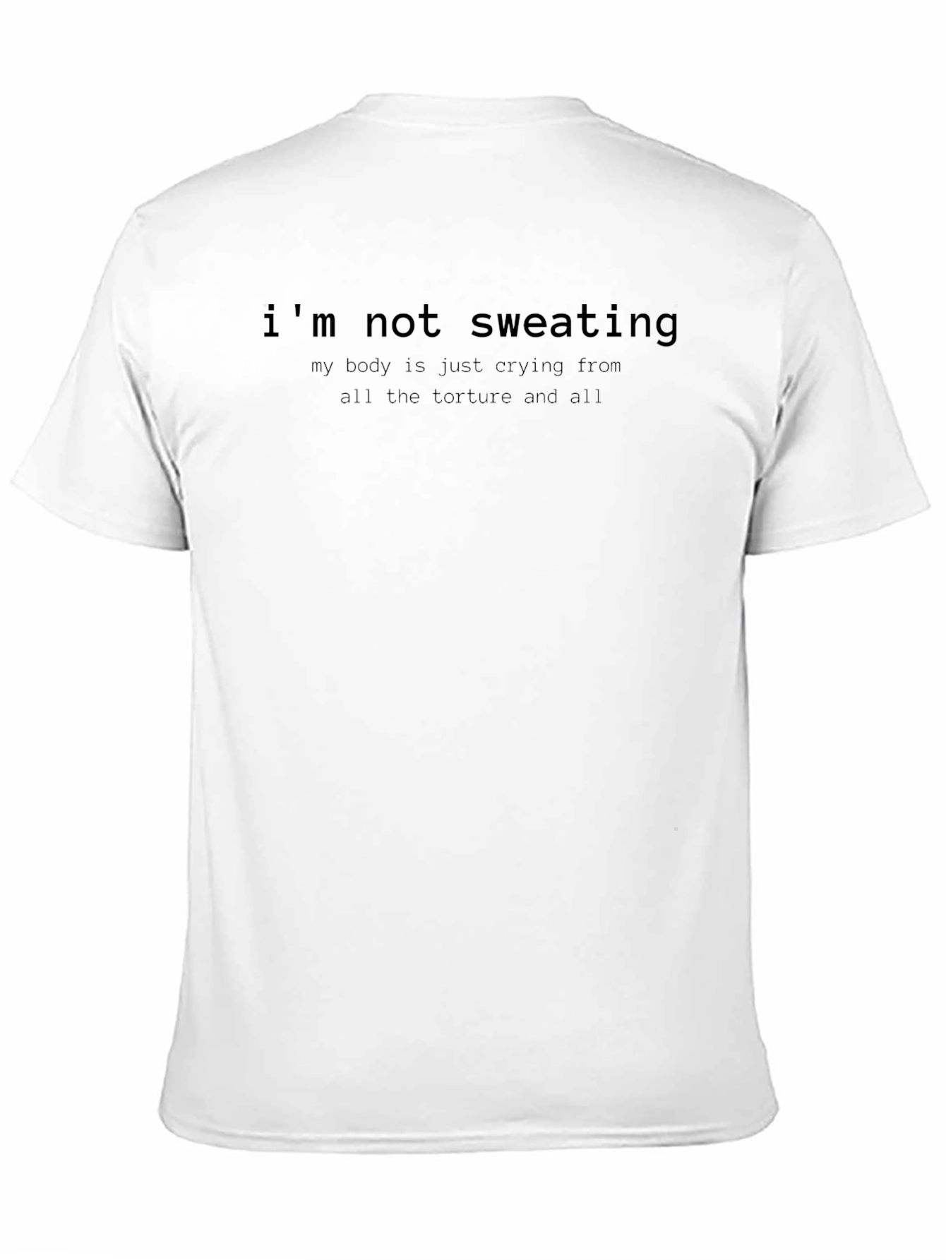 Funny Im Not Sweating Graphic T-Shirt