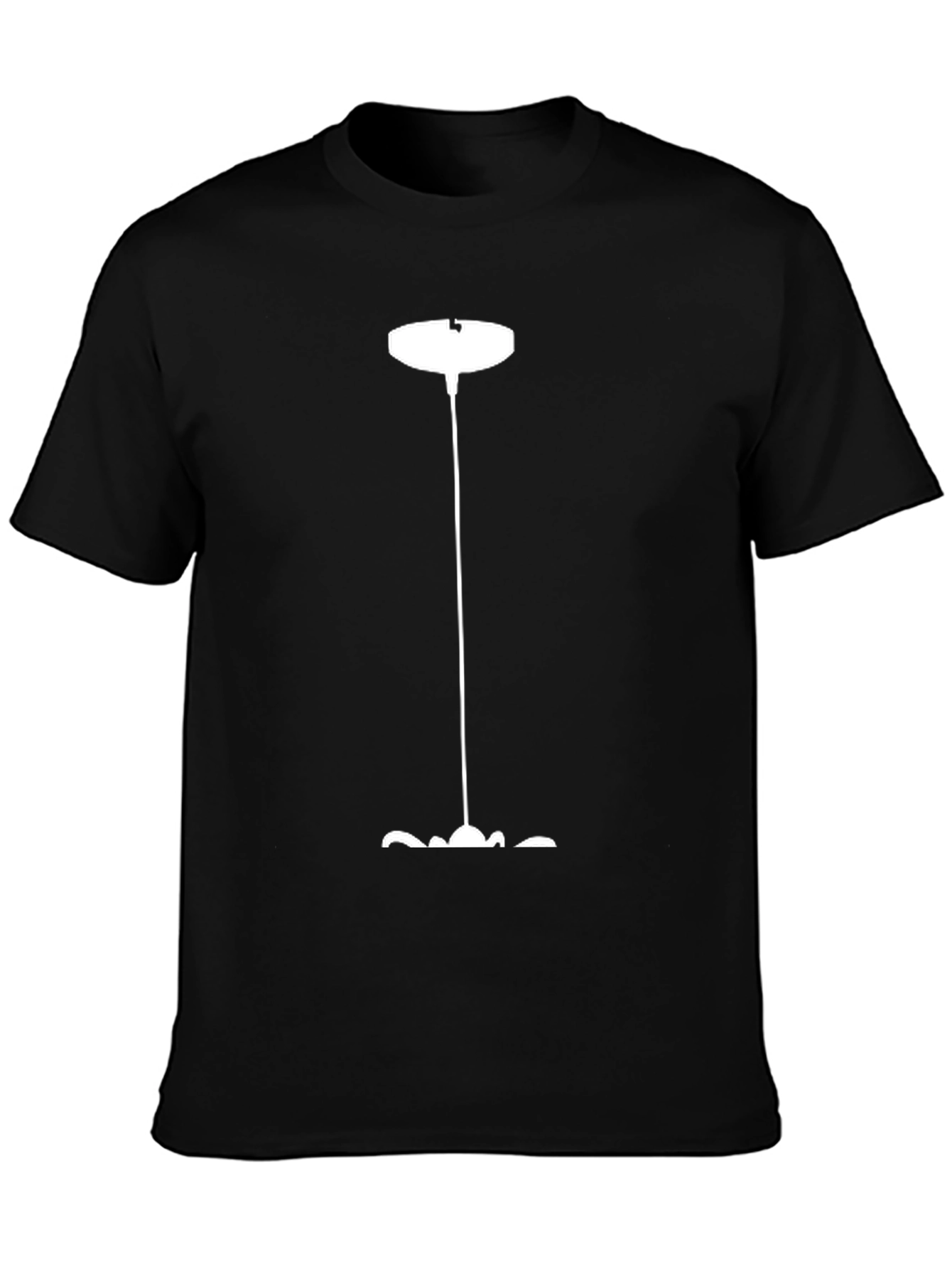 Modern Pendant Lamp T-Shirt - Black