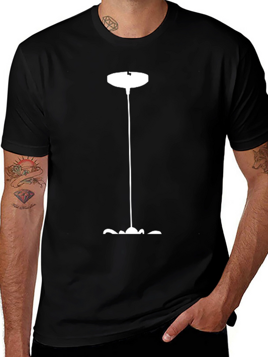 Modern Pendant Lamp T-Shirt - Black
