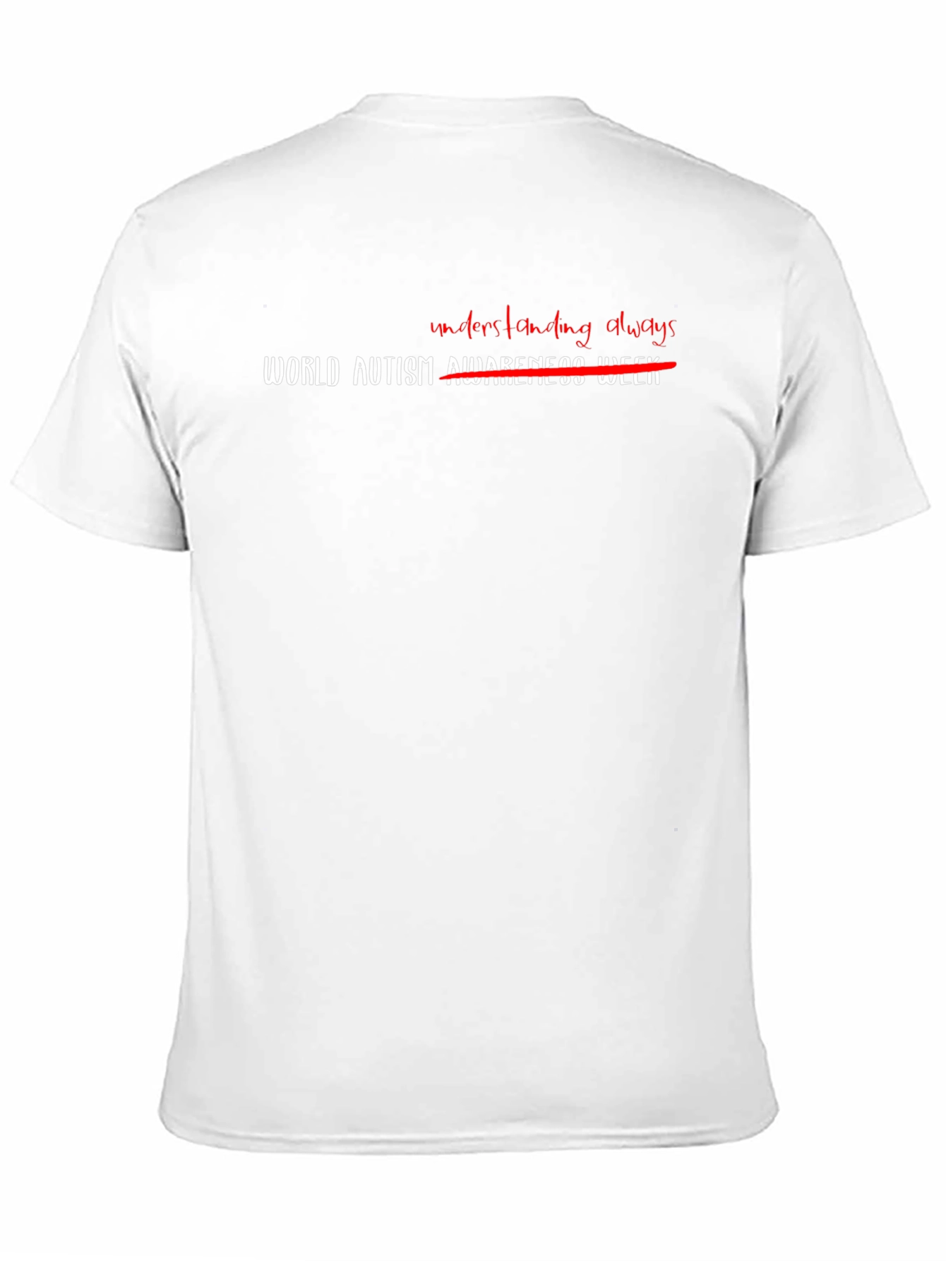 Autism Awareness Graphic T-Shirt - Understanding Always