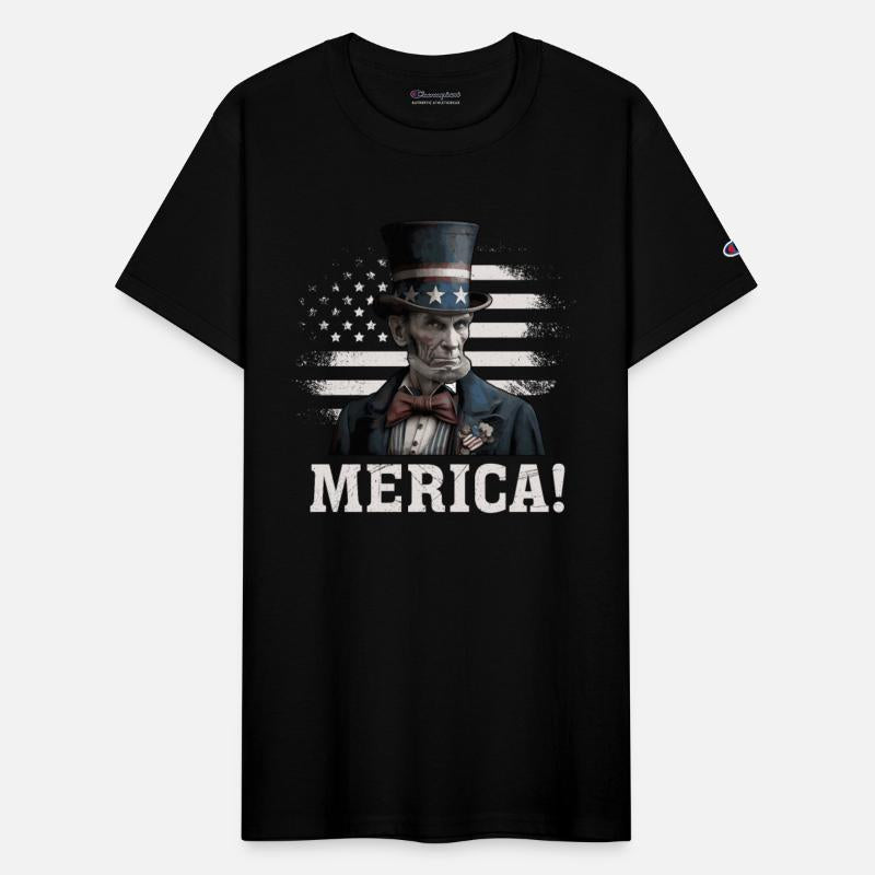 Merica Lincoln President Independence Day Party