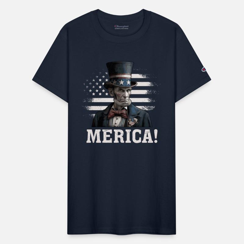 Merica Lincoln President Independence Day Party