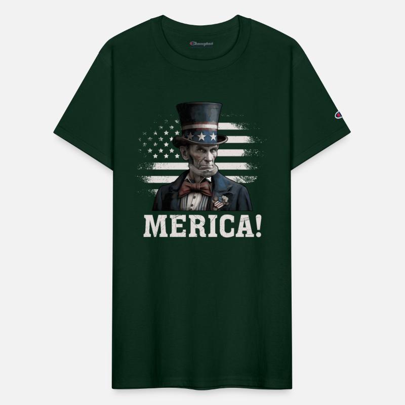 Merica Lincoln President Independence Day Party