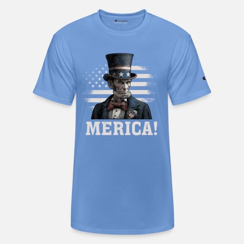 Merica Lincoln President Independence Day Party