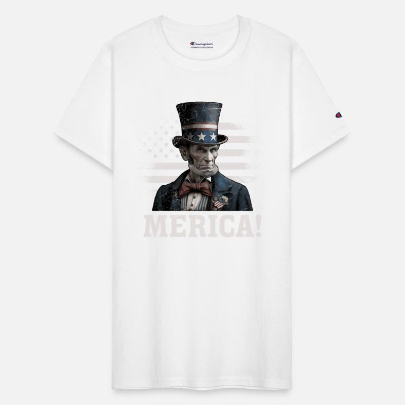 Merica Lincoln President Independence Day Party