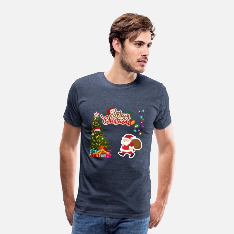 Merry Christmas & Happy New Year Santa Design
