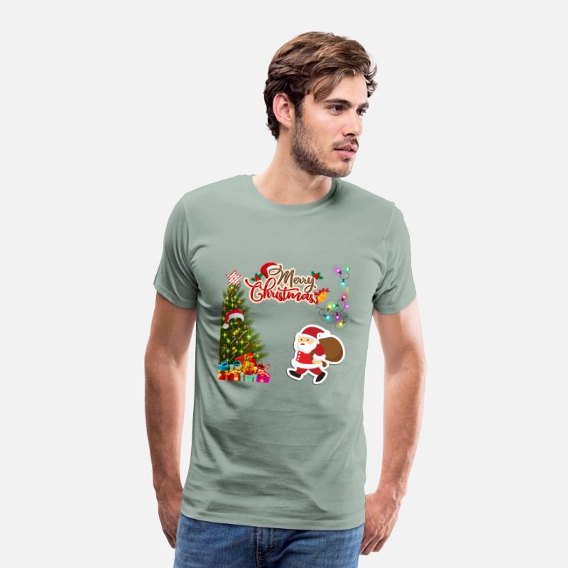 Merry Christmas & Happy New Year Santa Design