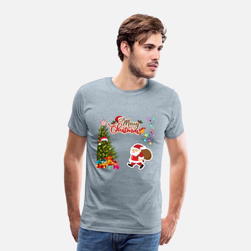 Merry Christmas & Happy New Year Santa Design