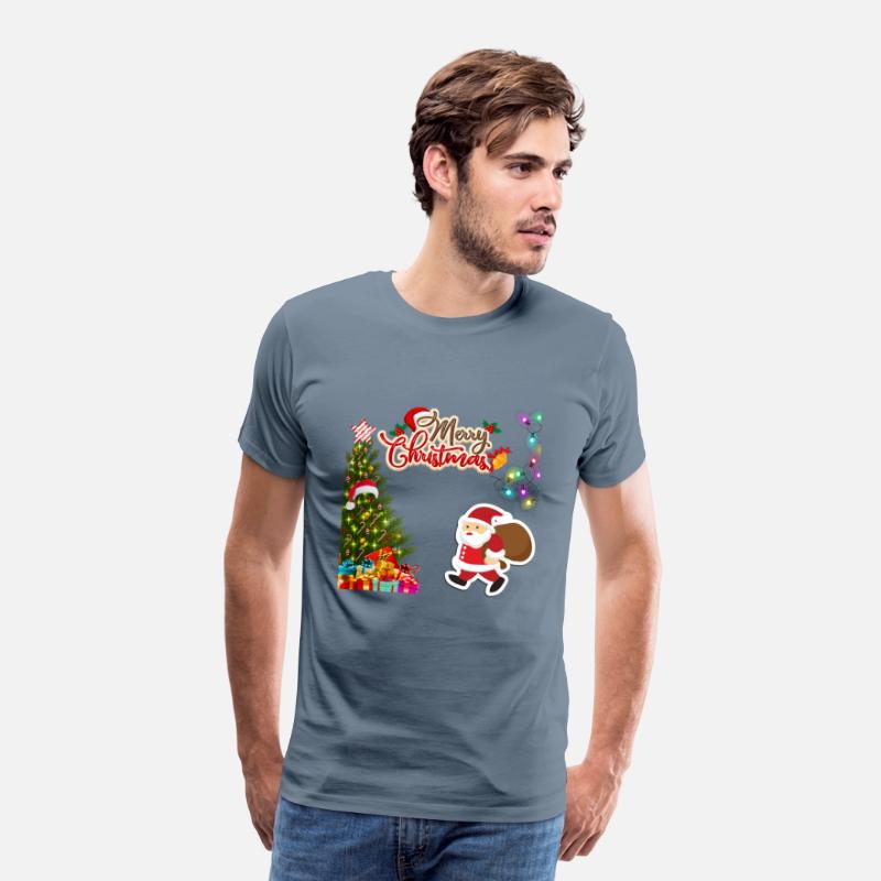 Merry Christmas & Happy New Year Santa Design