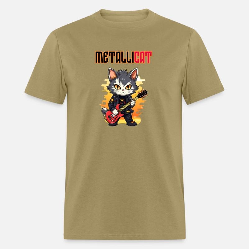 Metal chat guitar