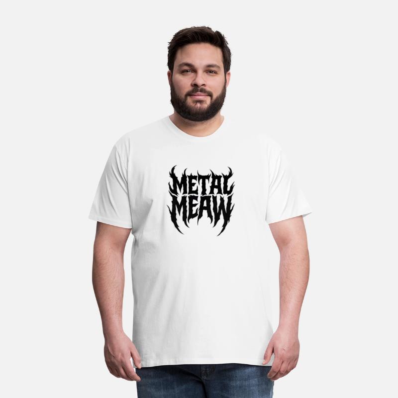 Metal Meaw – Funny Cat Heavy Metal Artwork