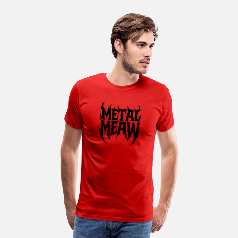 Metal Meaw – Funny Cat Heavy Metal Artwork