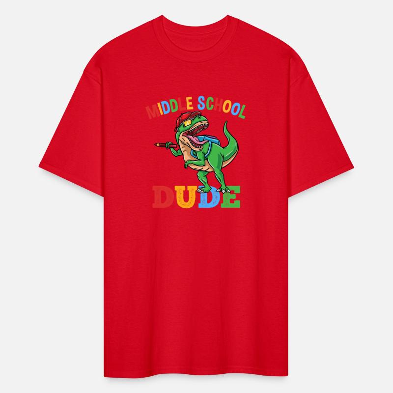 Middle School Dude T-Rex Dinosaur Boys