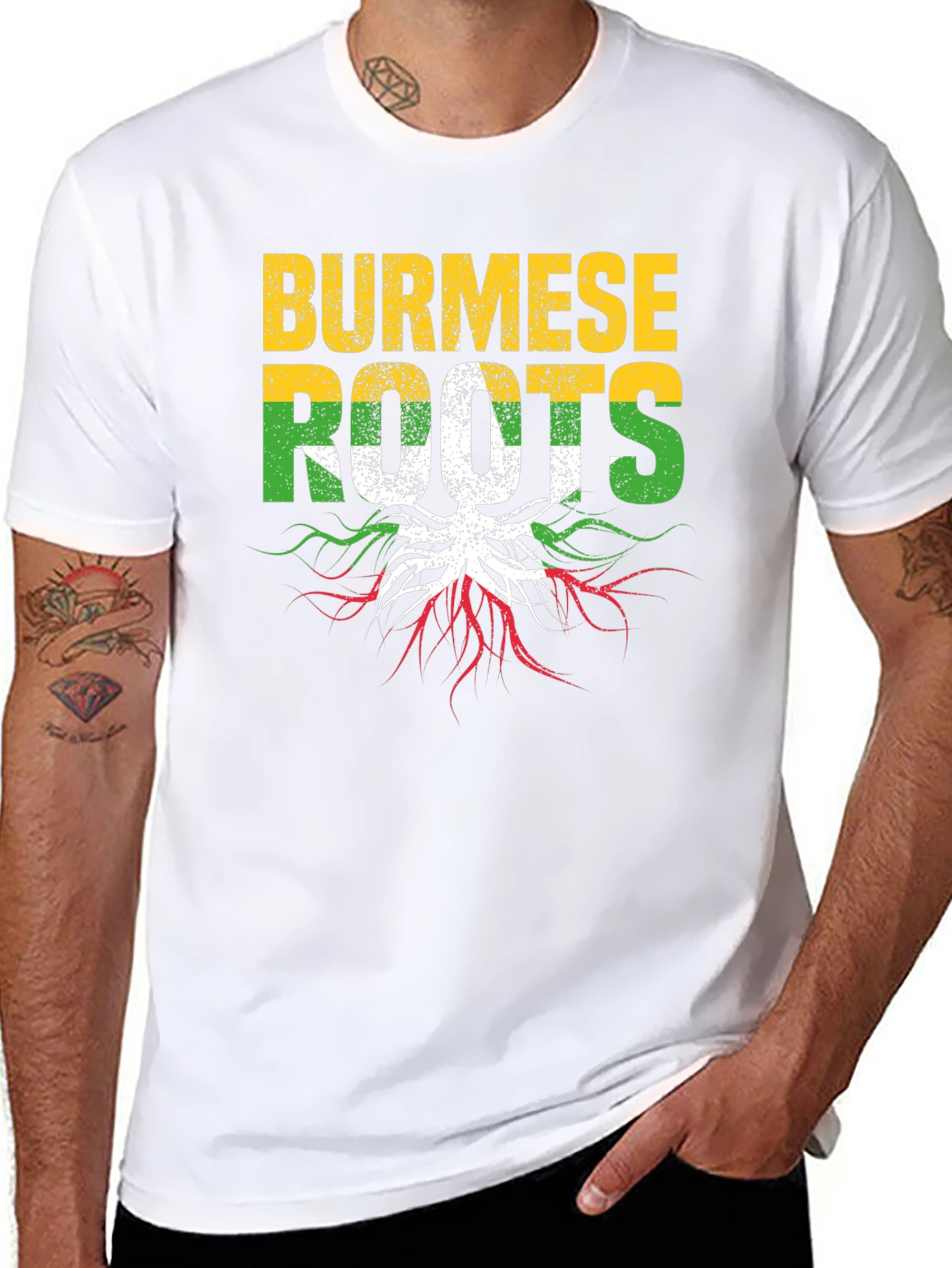 Burmese Roots T-Shirt - Myanmar Pride