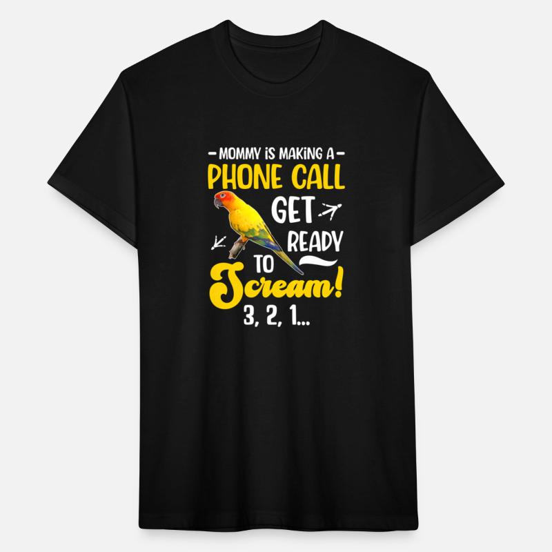 Mommy Is Making Phone Call Conure Owner Conure