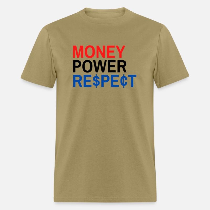 Money Power Respect (Red Black & Blue with $ & ¢)