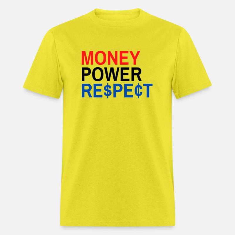 Money Power Respect (Red Black & Blue with $ & ¢)
