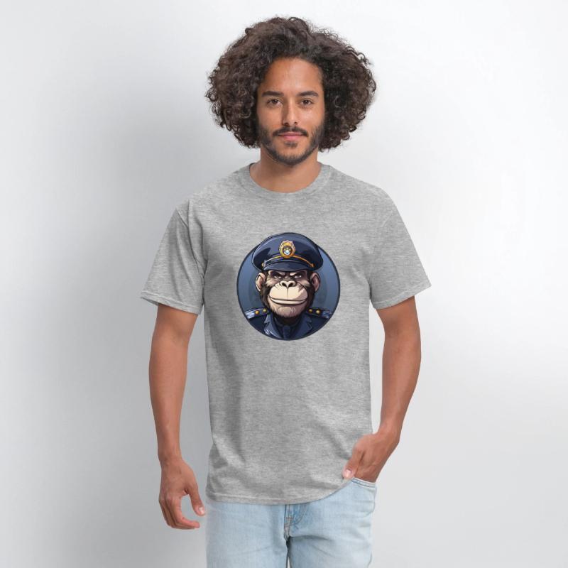 Monkey policewoman