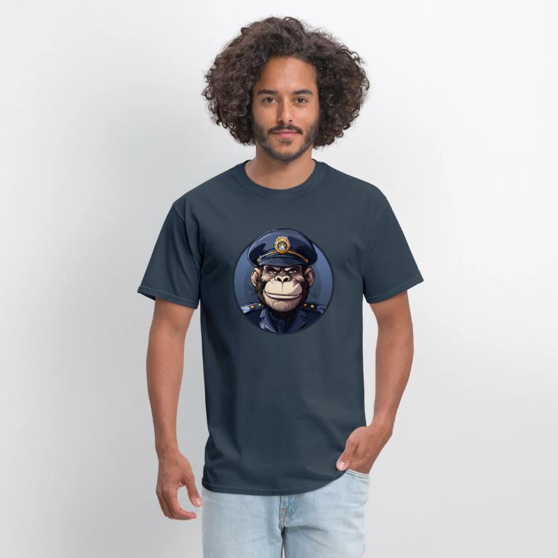 Monkey policewoman