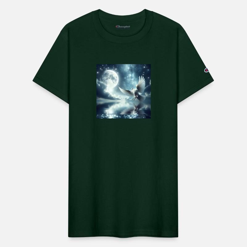 Moon & Stars with Dove