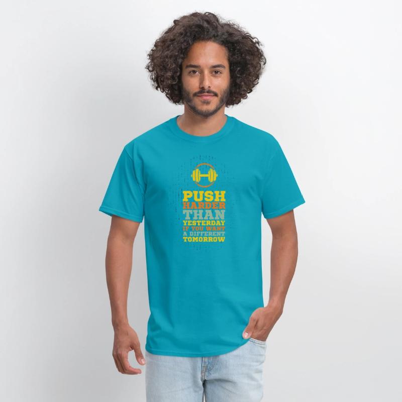 Motivational Quote - Push Harder