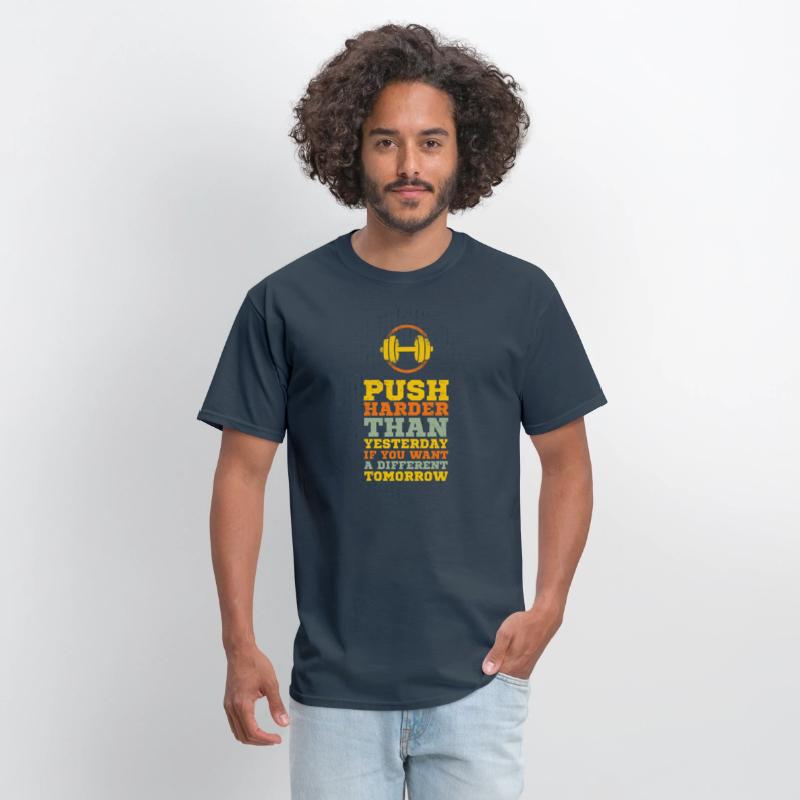 Motivational Quote - Push Harder