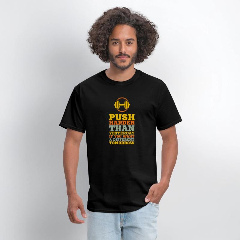 Motivational Quote - Push Harder