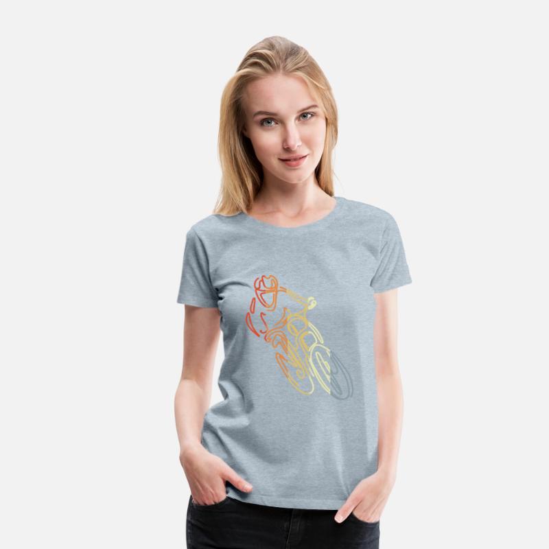 Mountain Bike Trial Sketch