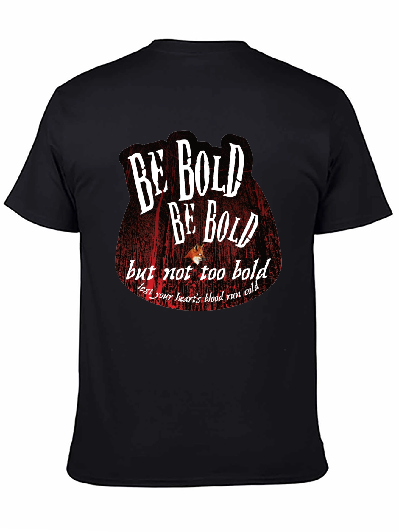 Be Bold Graphic Tee - Soft Cotton Classic Fit