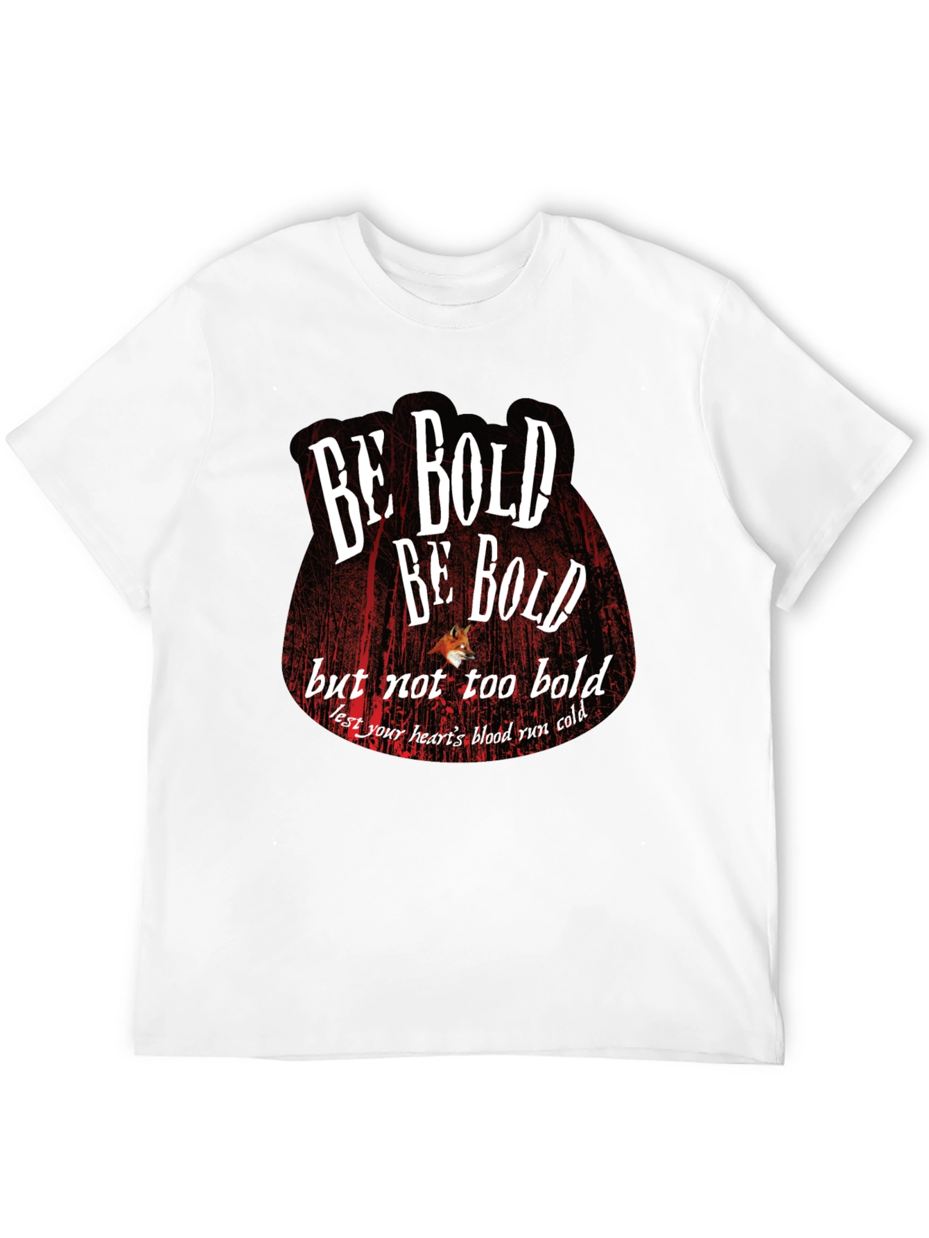 Be Bold Graphic Tee - Soft Cotton Classic Fit