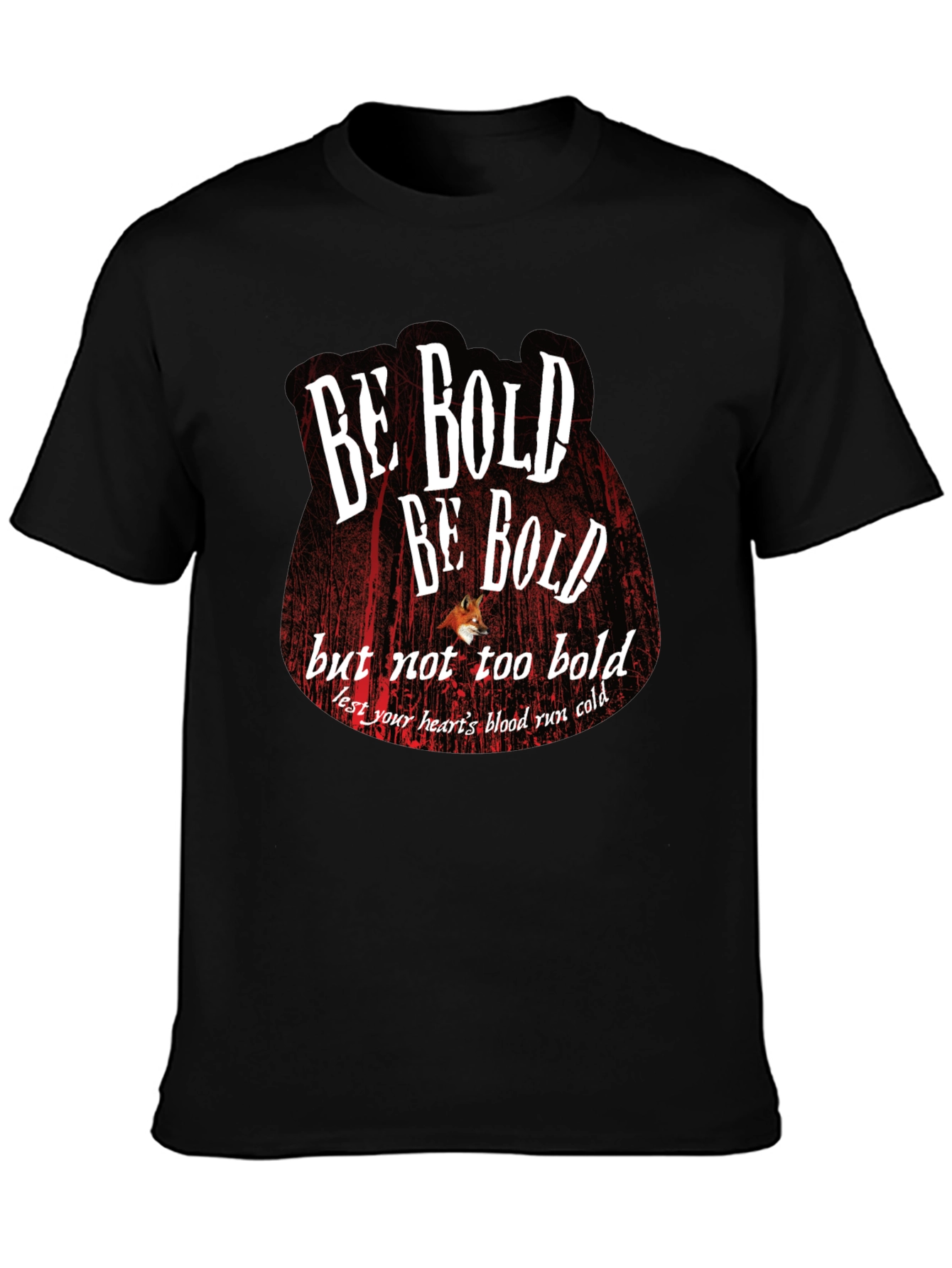 Be Bold Graphic Tee - Soft Cotton Classic Fit