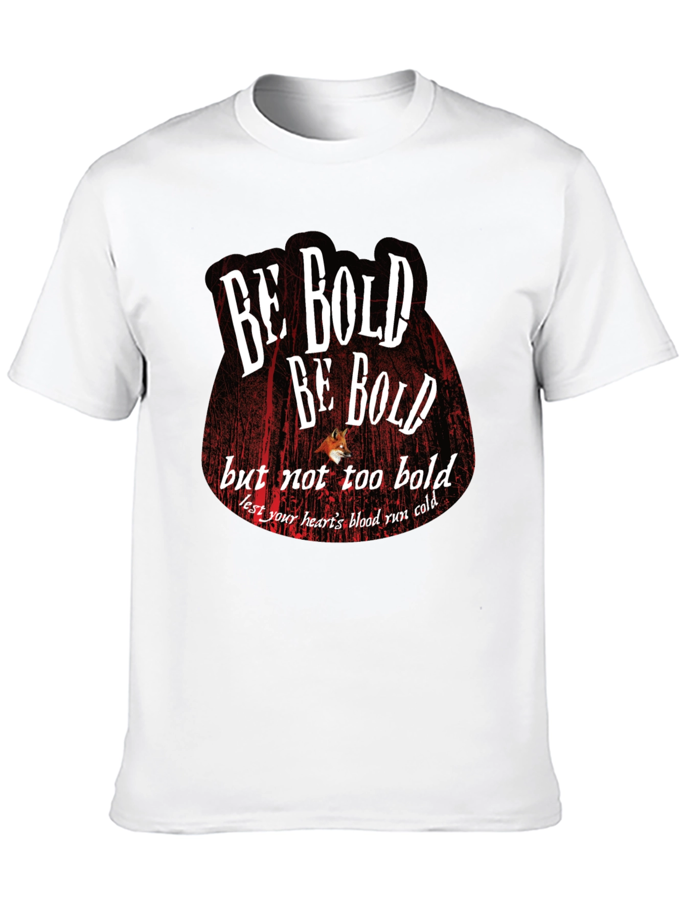 Be Bold Graphic Tee - Soft Cotton Classic Fit