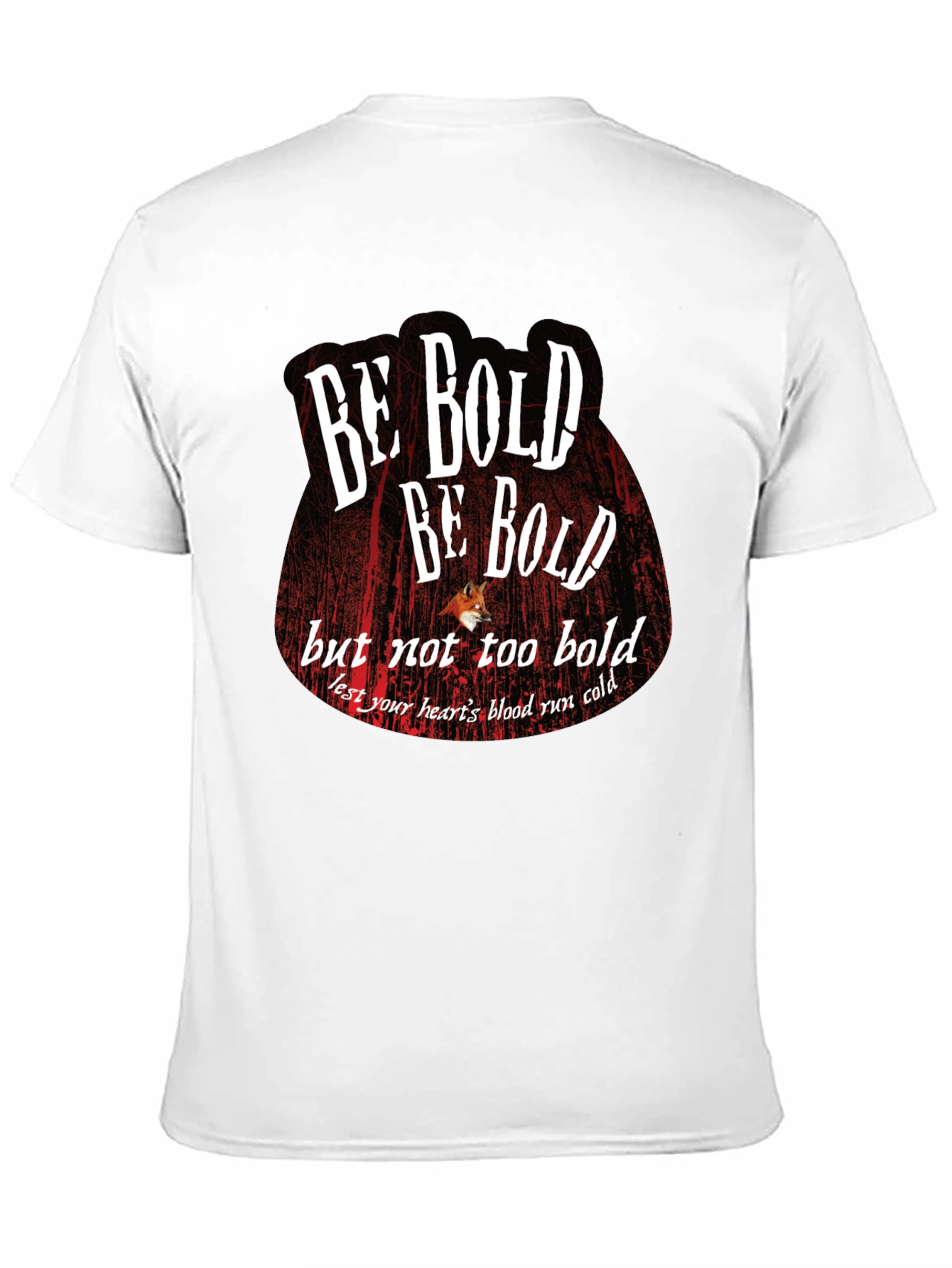 Be Bold Graphic Tee - Soft Cotton Classic Fit