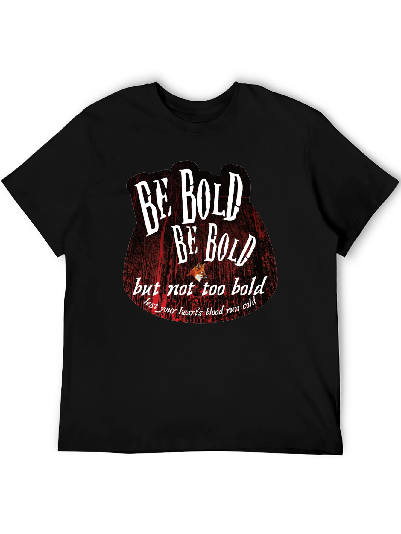 Be Bold Graphic Tee - Soft Cotton Classic Fit