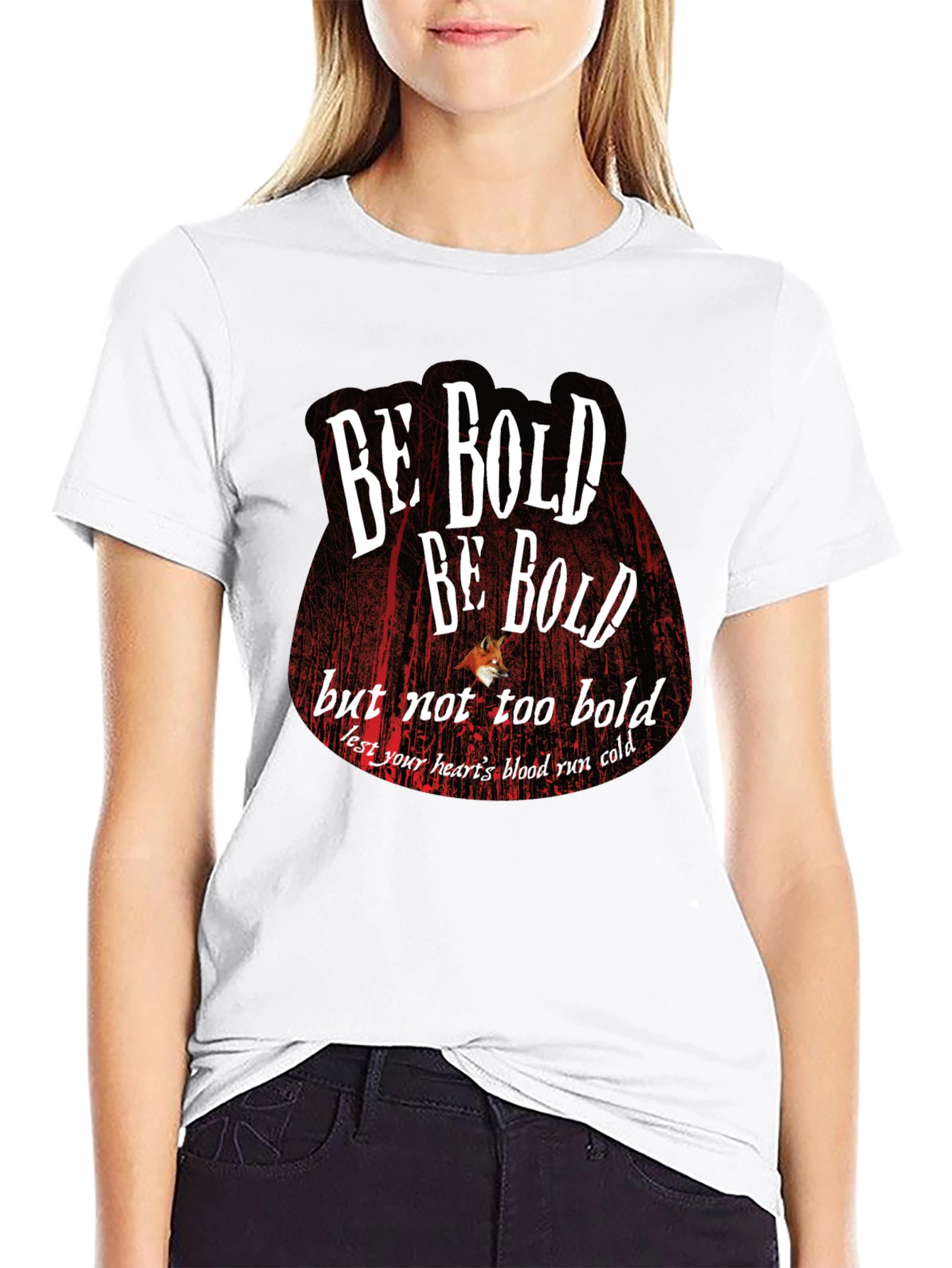 Be Bold Graphic Tee - Soft Cotton Classic Fit