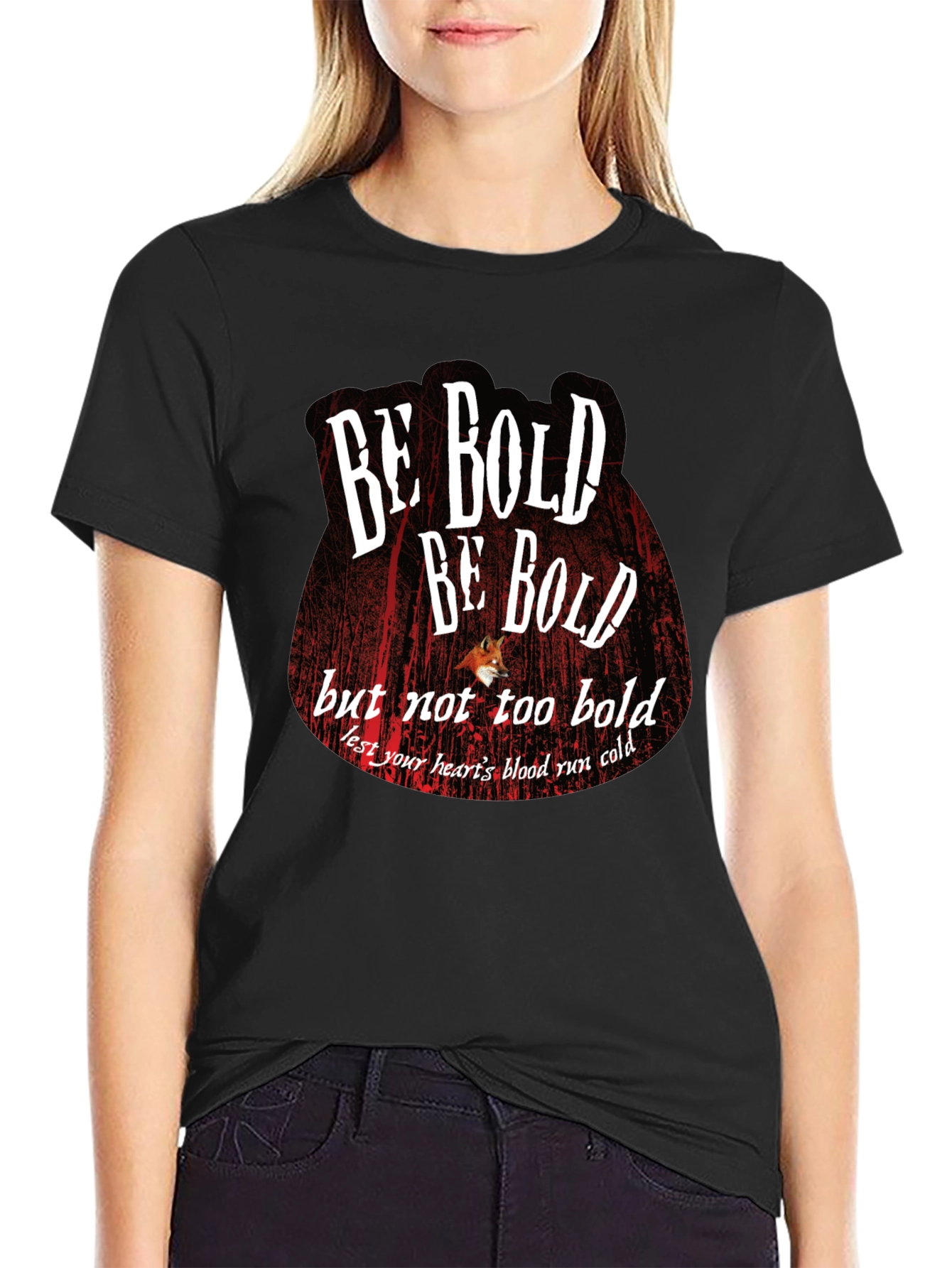 Be Bold Graphic Tee - Soft Cotton Classic Fit