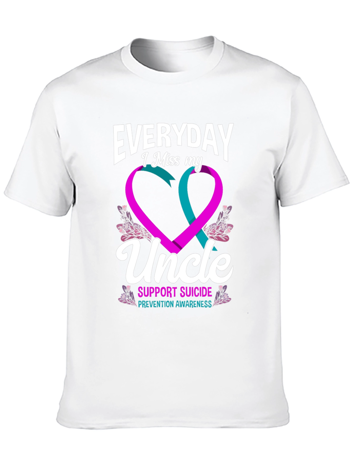Everyday I Miss My Uncle Suicide Prevention T-Shirt